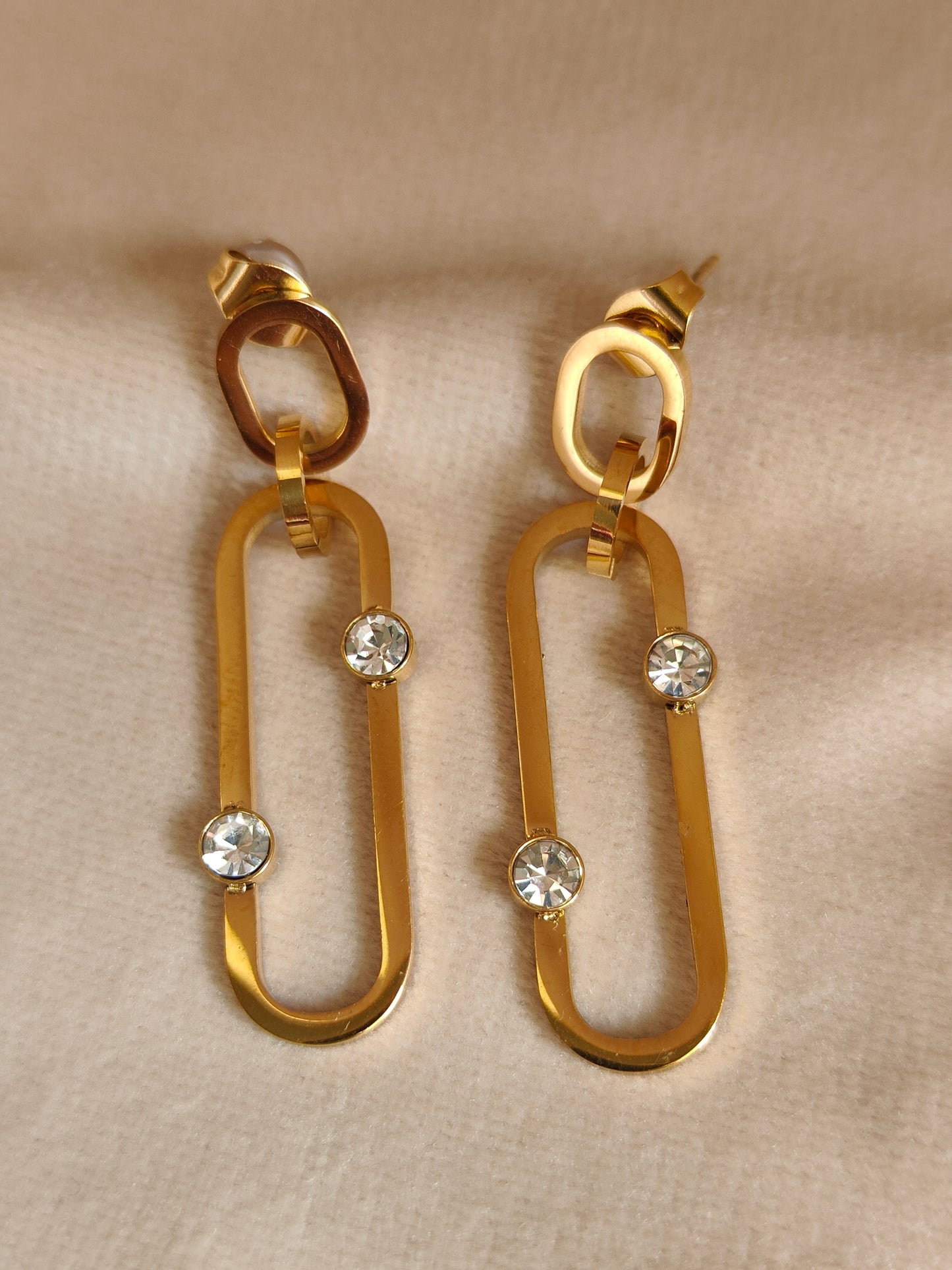 Paperclip Crystal Drop