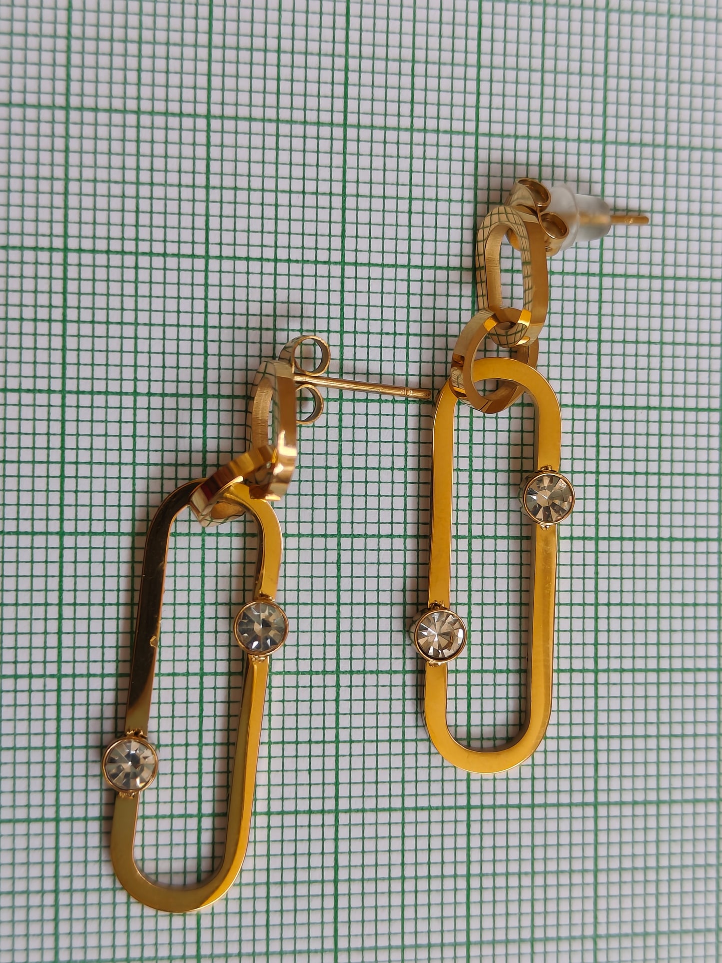 Paperclip Crystal Drop