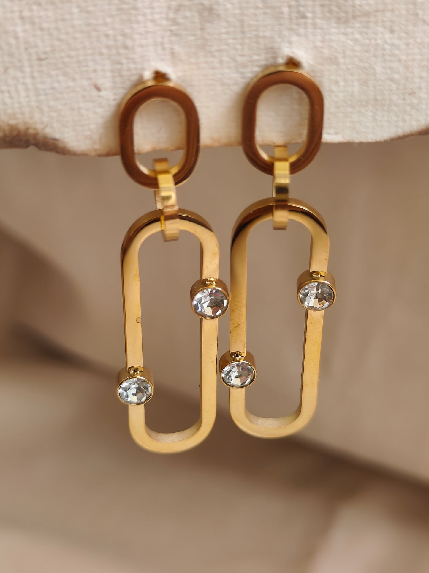 Paperclip Crystal Drop