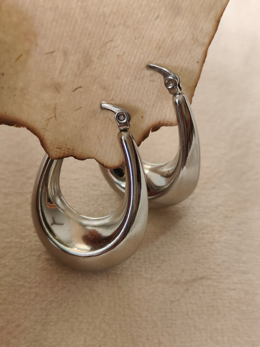 Radiant Orb Drop Silver